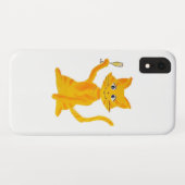 Coques Case-Mate iPhone Chat au Champagne (Dos (Horizontal))