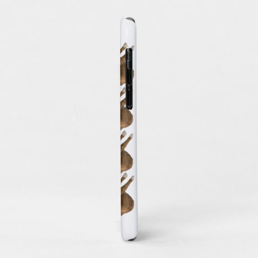 Coques Case-Mate iPhone Chat au soleil à l'envers (Dos/Gauche)