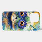 Coques Case-Mate iPhone Chat aux yeux de fleurs | Louis Wain | (Verso (horizontal))