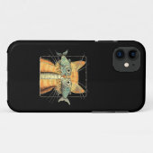 Coques Case-Mate iPhone Chat aux yeux de poisson Chaton Parodie de chat dr (Dos (Horizontal))