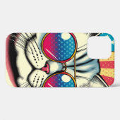 Coques Case-Mate iPhone Chat avec des lunettes (Verso (horizontal))