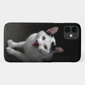 Coques Case-Mate iPhone Chat avec Moustache (Dos (Horizontal))