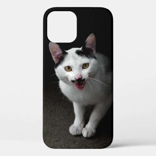 Coques Case-Mate iPhone Chat avec Moustache (Verso)