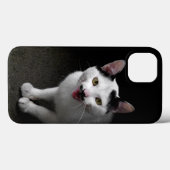 Coques Case-Mate iPhone Chat avec Moustache (Verso (horizontal))