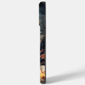 Coques Case-Mate iPhone Chat Bengale D'Halloween Avec Peur Citrouille (Verso / Gauche)