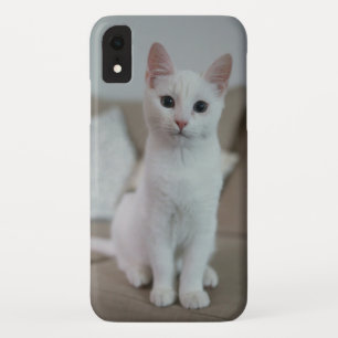 Case-Mate iPhone Case chat blanc   Zazzle_Growshop.