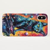 Coques Case-Mate iPhone Chat bleu I (Dos (Horizontal))