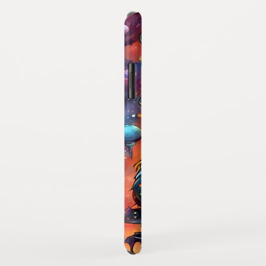 Coques Case-Mate iPhone Chat bleu I (Dos/Droite)