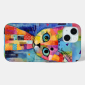 Coques Case-Mate iPhone Chat Calico Mignon Personnalisé (Verso (horizontal))