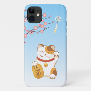 Case-Mate iPhone Case Chat chanceux japonais, Calico Maneki Neko