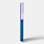 Coques Case-Mate iPhone Chat & Chien moderne violet chic monogrammé Retour (Verso / Droite)