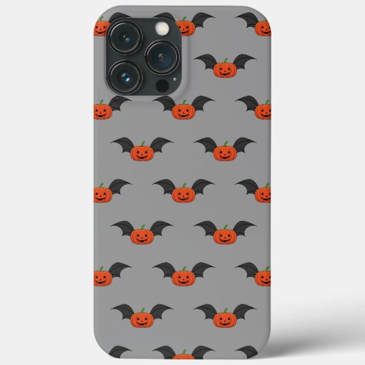 Coques Case-Mate iPhone Chat Citrouille d'Halloween (Verso)