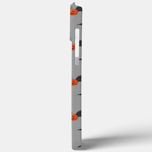 Coques Case-Mate iPhone Chat Citrouille d'Halloween (Verso / Gauche)