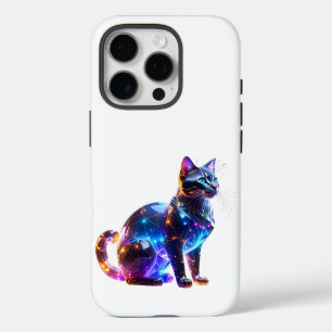 Coques iPhone 16 Pro Chat Coloré Vitré