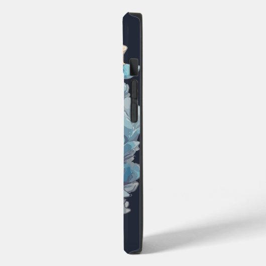 Coques Case-Mate iPhone Chat Cute Blanc Floral Kitty (Verso / Gauche)