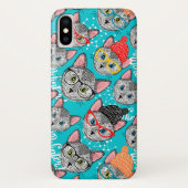 Coques Case-Mate iPhone Chat dans le casquette (Dos)