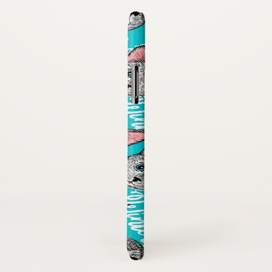 Coques Case-Mate iPhone Chat dans le casquette (Dos/Droite)