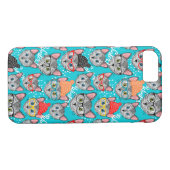 Coques Case-Mate iPhone Chat dans le casquette (Dos (Horizontal))
