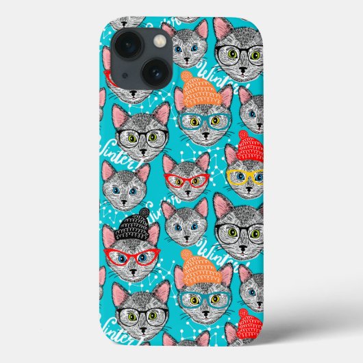 Coques Case-Mate iPhone Chat dans le casquette (Verso)