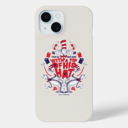 Coques Case-Mate iPhone Chat dans le Casquette| Il était parti avec un pou (Verso)
