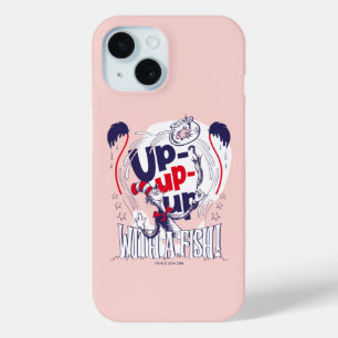 Coque Pour iPhone 15 Chat dans le Casquette   Montez Avec Un Poisson