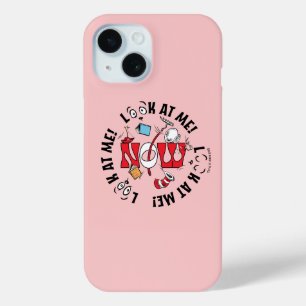Coque Pour iPhone 15 Chat dans le Casquette   Regarde-Moi ! Regarde-Moi