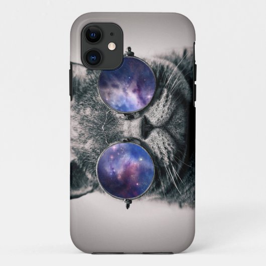 Coques Case-Mate iPhone Chat dans l'espace (Dos)