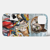 Coques Case-Mate iPhone Chat de Cheshire, 1865 (Verso (horizontal))
