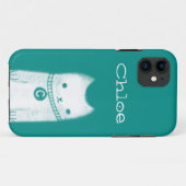 Coques Case-Mate iPhone Chat de Chloe (Dos (Horizontal))