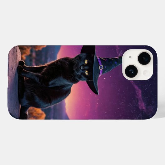 Coques Case-Mate iPhone Chat de cuisine Halloween Tee (Verso (horizontal))