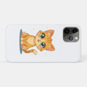 Coques Case-Mate iPhone **Chat de dessin animé mignon – Illustration adora (Dos (Horizontal))