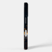 Coques Case-Mate iPhone Chat de flamme mystique familier (Verso / Droite)