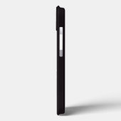 Coques Case-Mate iPhone Chat de forêt élégant avec nom personnalisé (Verso / Gauche)