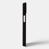 Coques Case-Mate iPhone Chat de forêt élégant avec nom personnalisé (Verso / Droite)