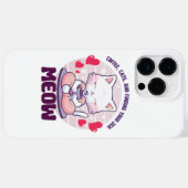 Coques Case-Mate iPhone Chat de méditation - Chat Kawaii (Verso (horizontal))