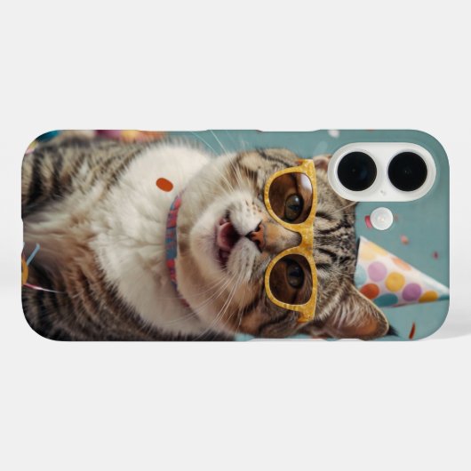 Coques Case-Mate iPhone Chat de partie (Verso (horizontal))