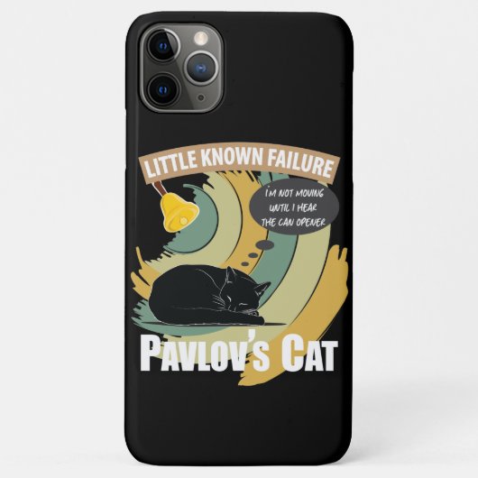 Coques Case-Mate iPhone Chat de Pavlov - Psychologie drôle (Dos)