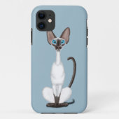Coques Case-Mate iPhone Chat de Siamese (Dos)