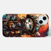 Coques Case-Mate iPhone Chat de Steampunk I (Verso (horizontal))