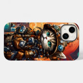 Coques Case-Mate iPhone Chat de Steampunk I (Verso (horizontal))
