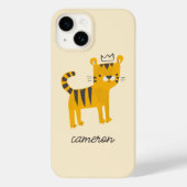 Coques Case-Mate iPhone Chat de tigre sauvage (Verso)