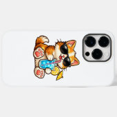 Coques Case-Mate iPhone Chat d'été cool (Verso (horizontal))