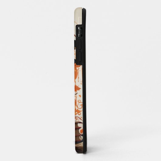 Coques Case-Mate iPhone Chat d'Halloween (Dos/Gauche)