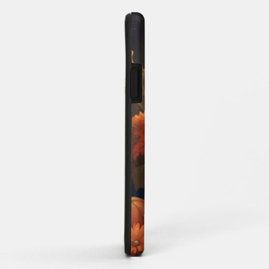 Coques Case-Mate iPhone Chat d'Halloween adorable (Dos/Droite)