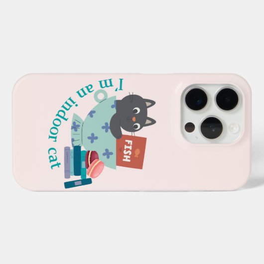 Coques Case-Mate iPhone Chat d'intérieur (Verso (horizontal))