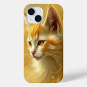 Coques Case-Mate iPhone Chat doré (Verso)