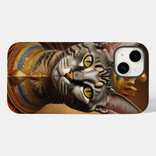 Coques Case-Mate iPhone chat égyptien de mau (Verso (horizontal))