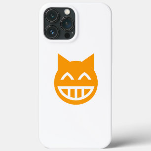 iPhone 13 Pro Max Coque Chat Emoji Grille