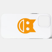 Coques Case-Mate iPhone Chat Emoji souriant (Verso (horizontal))