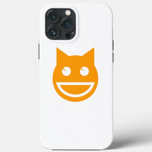 Coques Case-Mate iPhone Chat Emoji souriant (Verso)